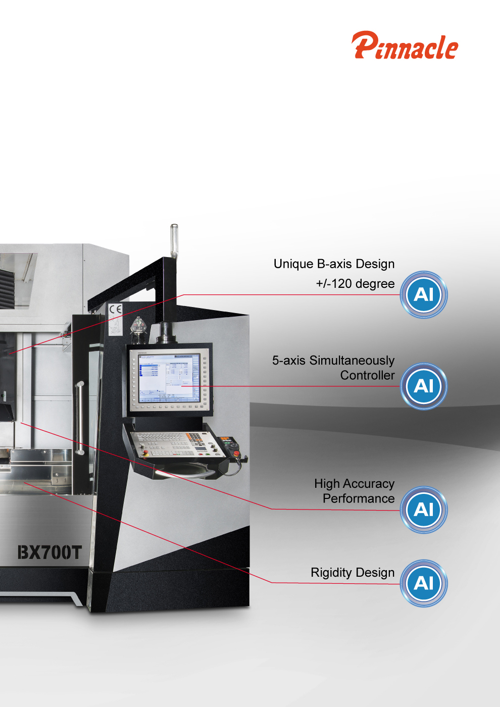 Pinnacle LV117 Machining Center